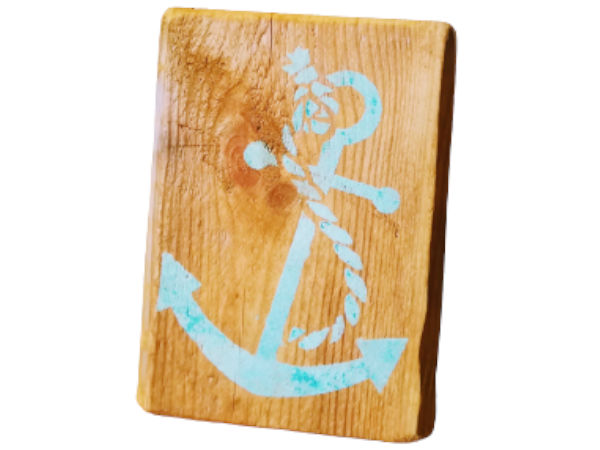 Anchor - Wall Art: Stencilled Sign